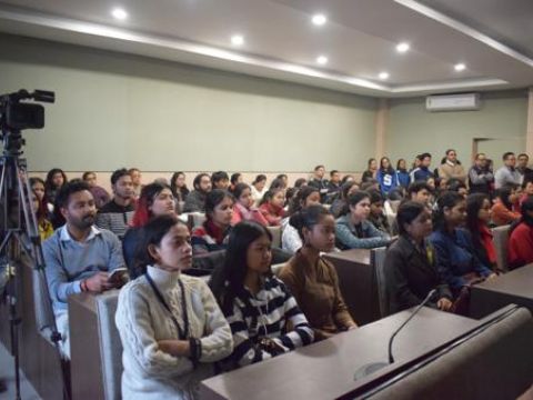 Audience at the inaugration