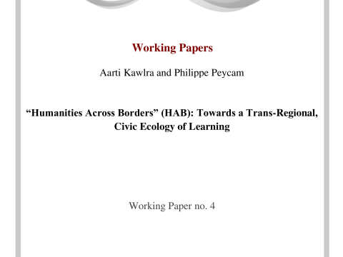 Humanities Across Borders (HAB): Towards a Trans-Regional, Civic Ecology of Learning