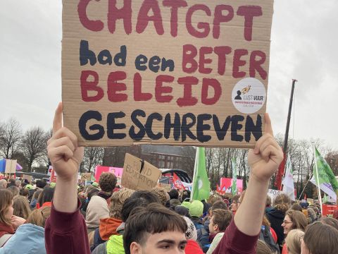 ChatGPT would have written a better policy. Photo: Marije ten Brink