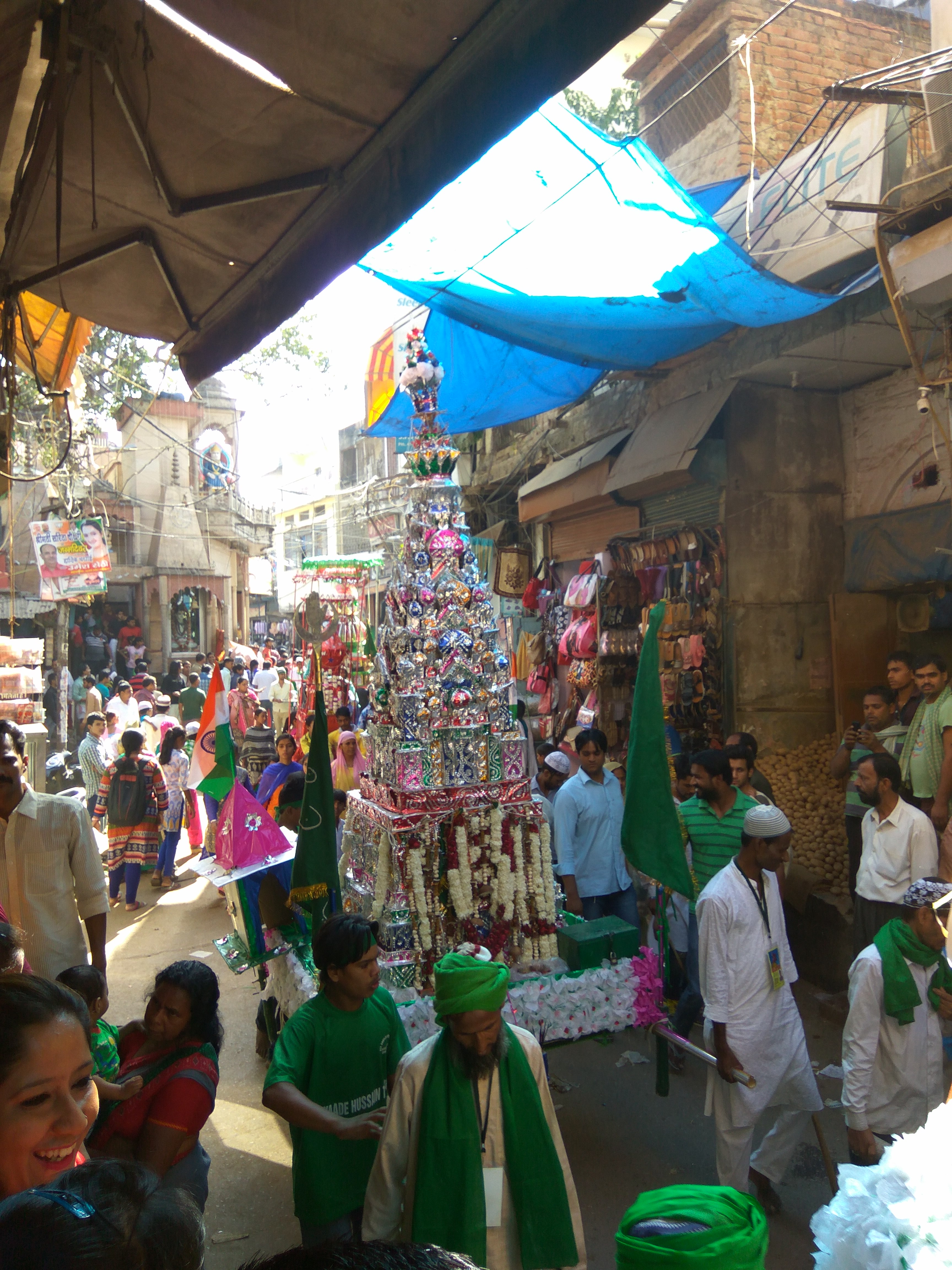 Procession of Tazias on Muharram